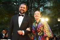 アジアの未来で上映される「ロシナンテ」の監督・キャストたち。