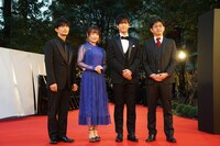 アニメーション部門で上映される「北極百貨店のコンシェルジュさん」の監督・キャストたち。