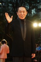 特別功労賞を受賞したチャン・イーモウ。