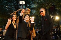 ガラ・セレクションで上映される「怪物の木こり」の監督・キャストたち。