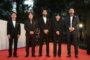 Nippon Cinema Nowで上映される「かぞく」のスタッフ・キャストたち。