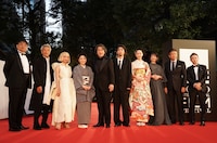 映画祭のオープニングを飾る「PERFECT DAYS」のキャスト陣。