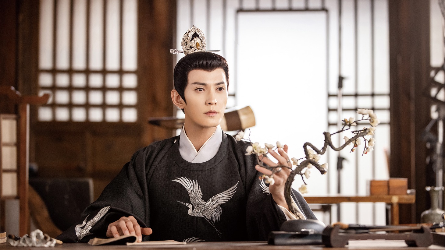 中国ドラマ「花令嬢の華麗なる計画」より、シュー・ジェンシー演じる姫元溯。