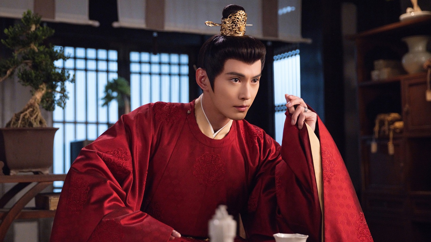 中国ドラマ「花令嬢の華麗なる計画」より、シュー・ジェンシー演じる姫元溯。