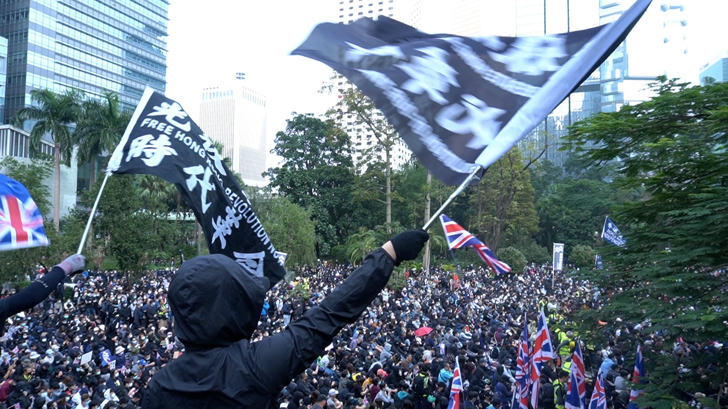 「香港時代革命」場面写真