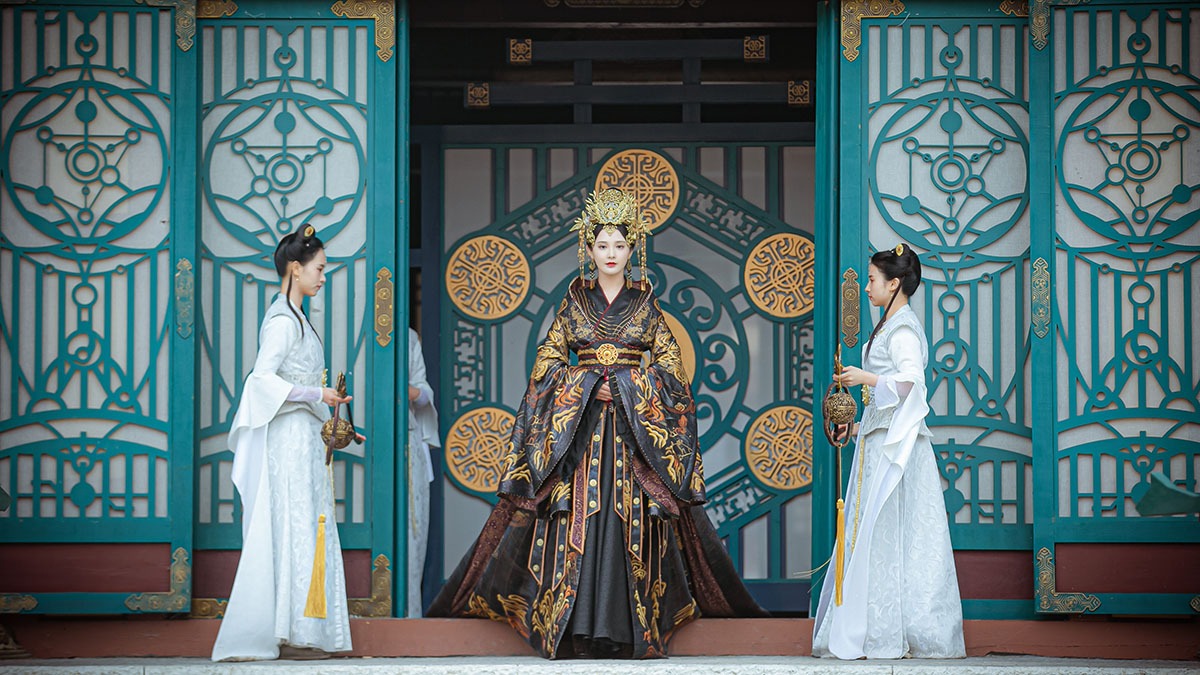 中国ドラマ「星河長明（せいがちょうめい）運命の妃と不滅の帝」場面写真