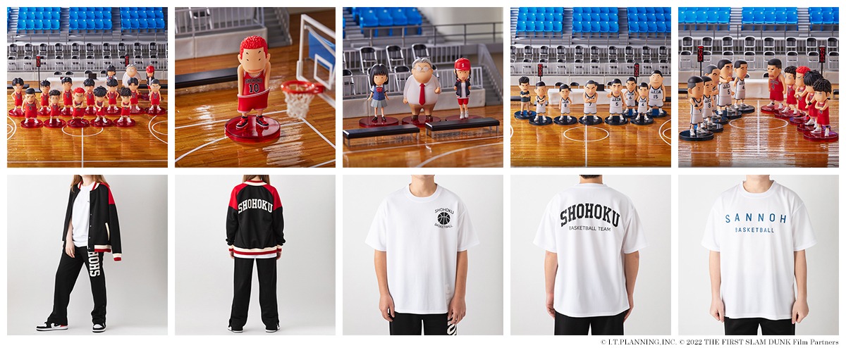 受注販売される「THE FIRST SLAM DUNK」劇場オリジナルグッズ。