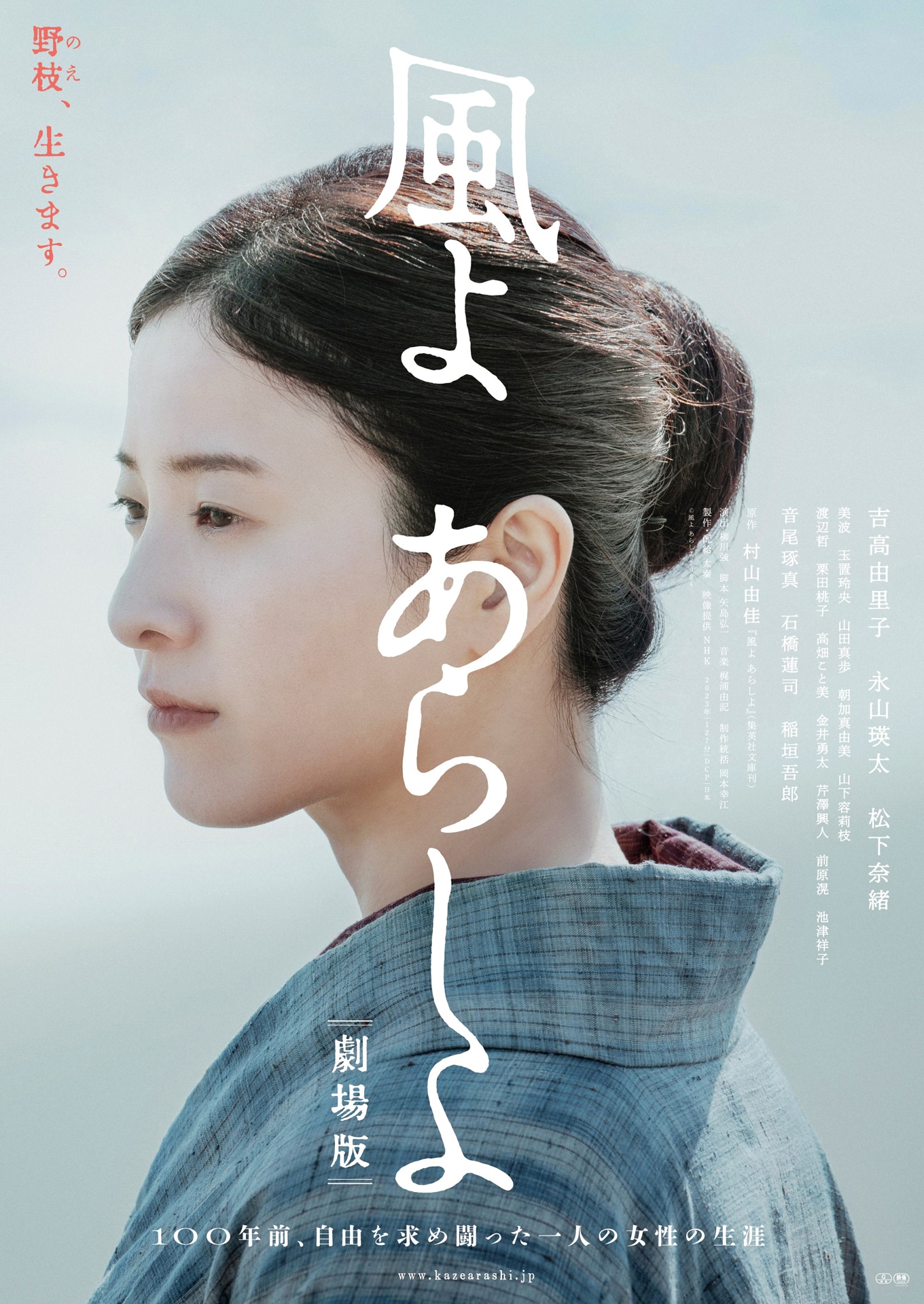 「風よ あらしよ 劇場版」メインビジュアル