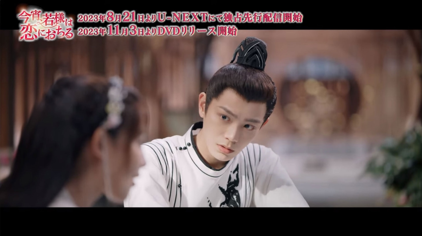 中国ドラマ「今宵、若様は恋におちる」本編映像より。