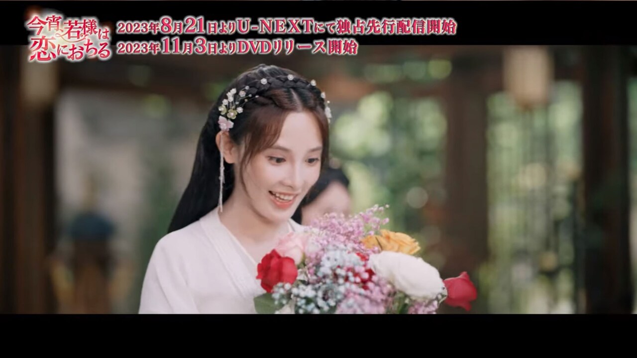中国ドラマ「今宵、若様は恋におちる」本編映像より。 - ディン