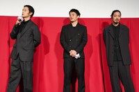 左から窪田正孝、池松壮亮、若葉竜也。