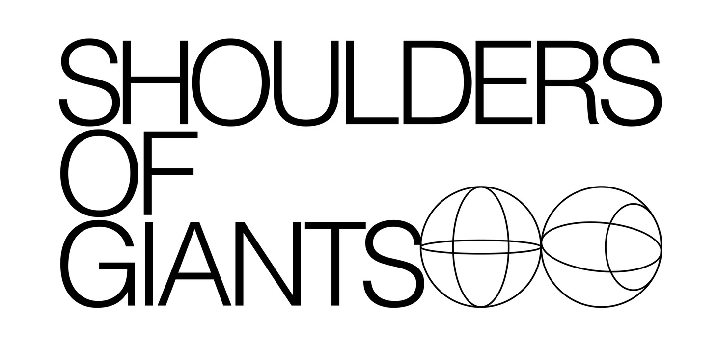 「SHOULDERS OF GIANTS」ロゴ