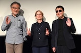 左から黒沢清、ケリー・ライカート、ジャ・ジャンクー。