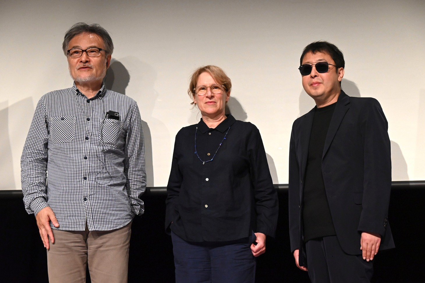 左から黒沢清、ケリー・ライカート、ジャ・ジャンクー。