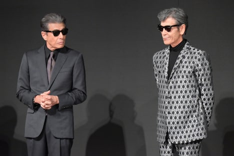 左から舘ひろし、柴田恭兵。