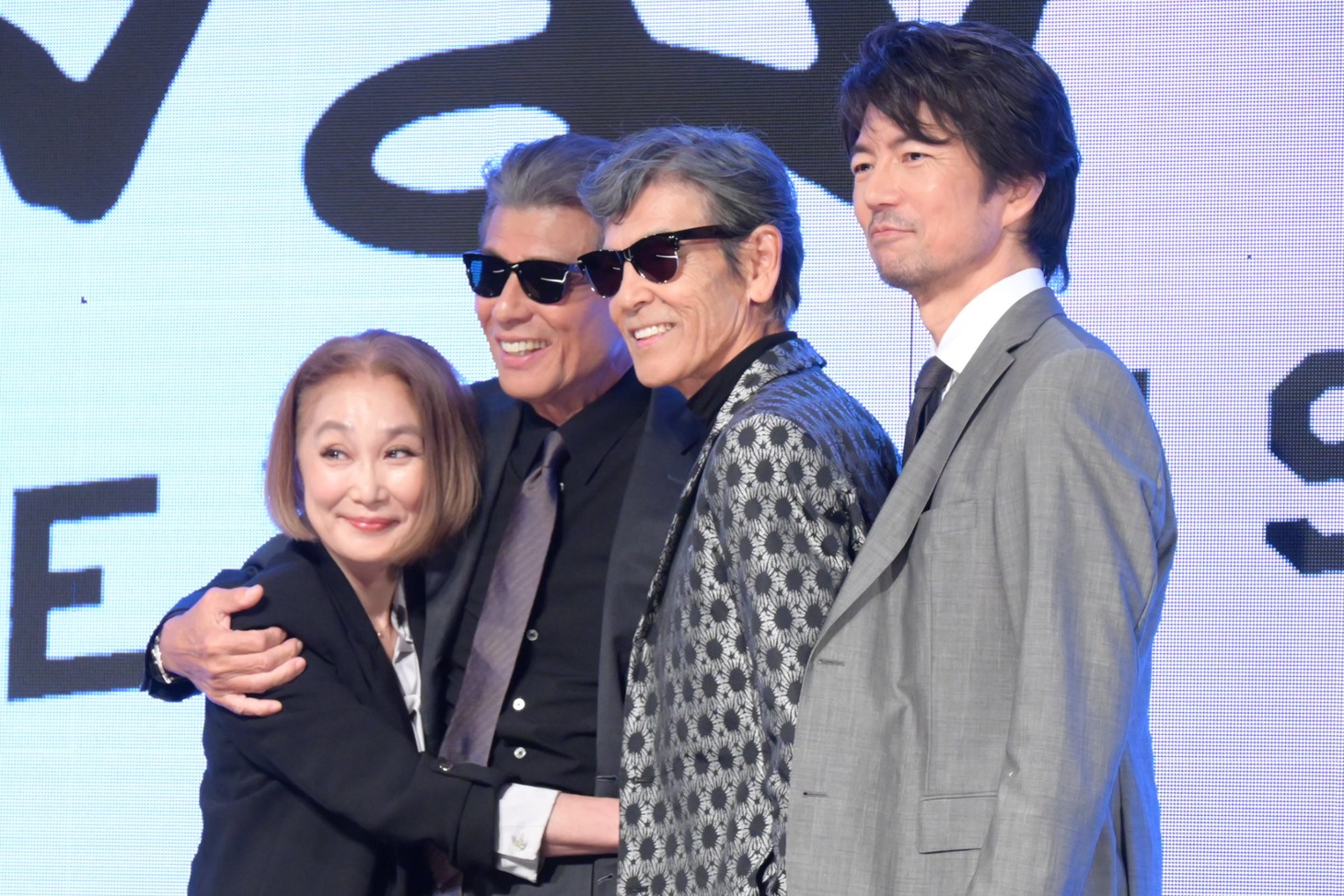 左から浅野温子、舘ひろし、柴田恭兵、仲村トオル。