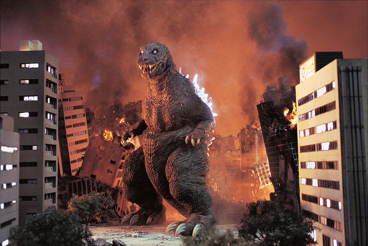 ゴジラ・モスラ・キングギドラ／大怪獣総攻撃」より、ゴジラ