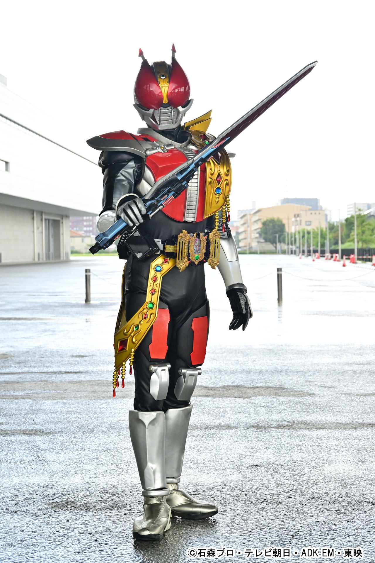 仮面ライダーゴージャス電王の姿。