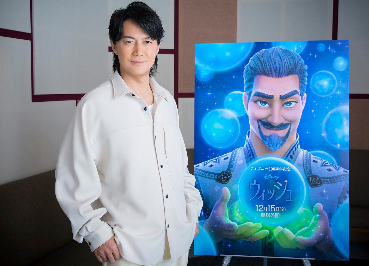 福山雅治、ディズニー史上最恐ヴィランになる！「ウィッシュ」でミュージカル映画に初挑戦