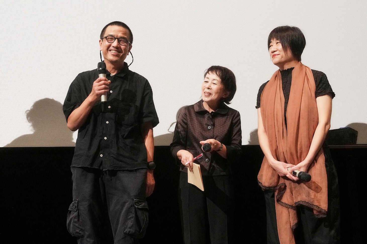 左からロウ・イエ、マー・インリー。