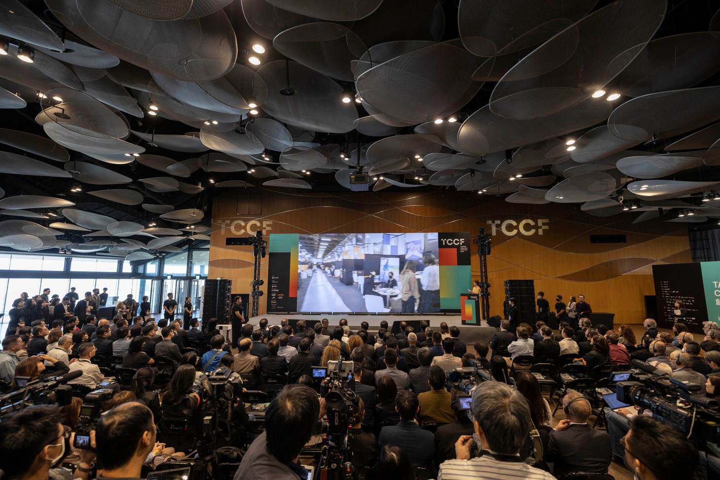 「2023 TCCF クリエイティブコンテンツフェスタ（Taiwan Creative Content Fest）」開幕式の様子。
