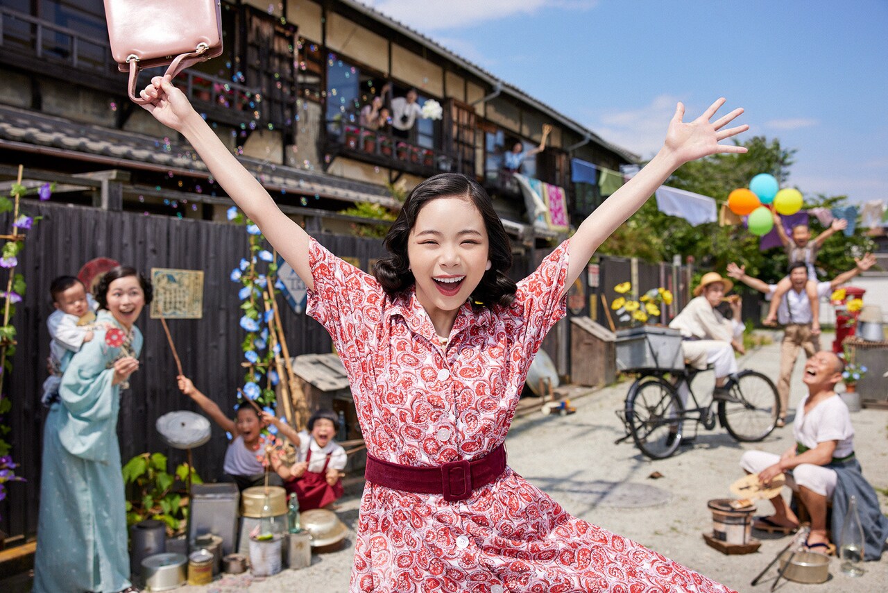 連続テレビ小説「ブギウギ」のメインビジュアル。毎週月曜から金曜の8時よりNHK総合で放送中。