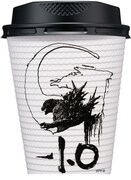 Sサイズ白色カップのデザイン。