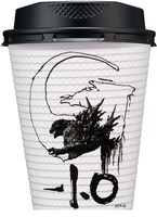 Sサイズ白色カップのデザイン。