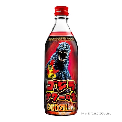 「ゴジラサワーの素」のパッケージ（オープン価格）。