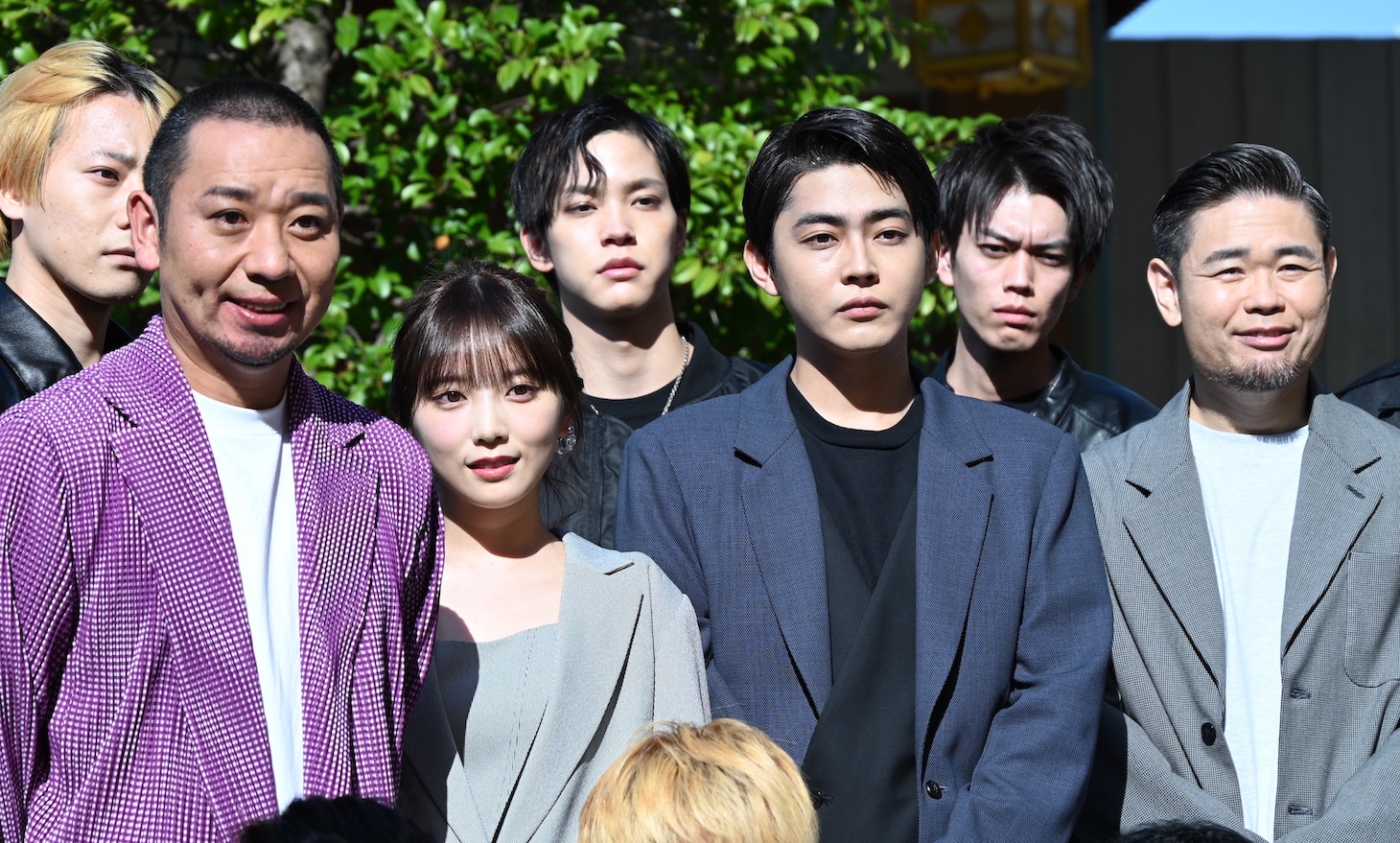 映画「OUT」公開直前イベントの様子。