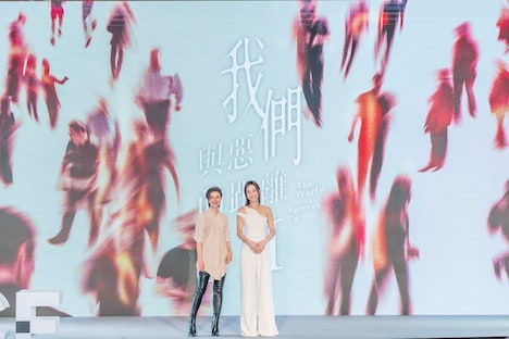 左からユー・ズーユー、ニッキー・シエ。（提供：大慕影藝）