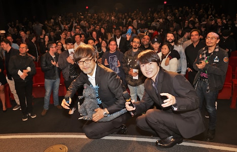 北米プレミアの様子。