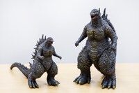 「ゴジラ-1.0」版ゴジラのフィギュア。