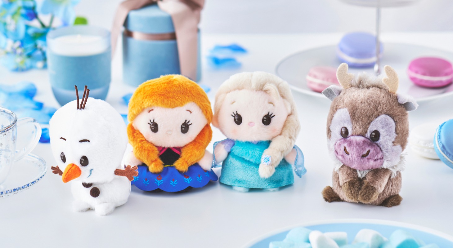 うるぽちゃちゃん ぬいぐるみ（税込 各1400円）