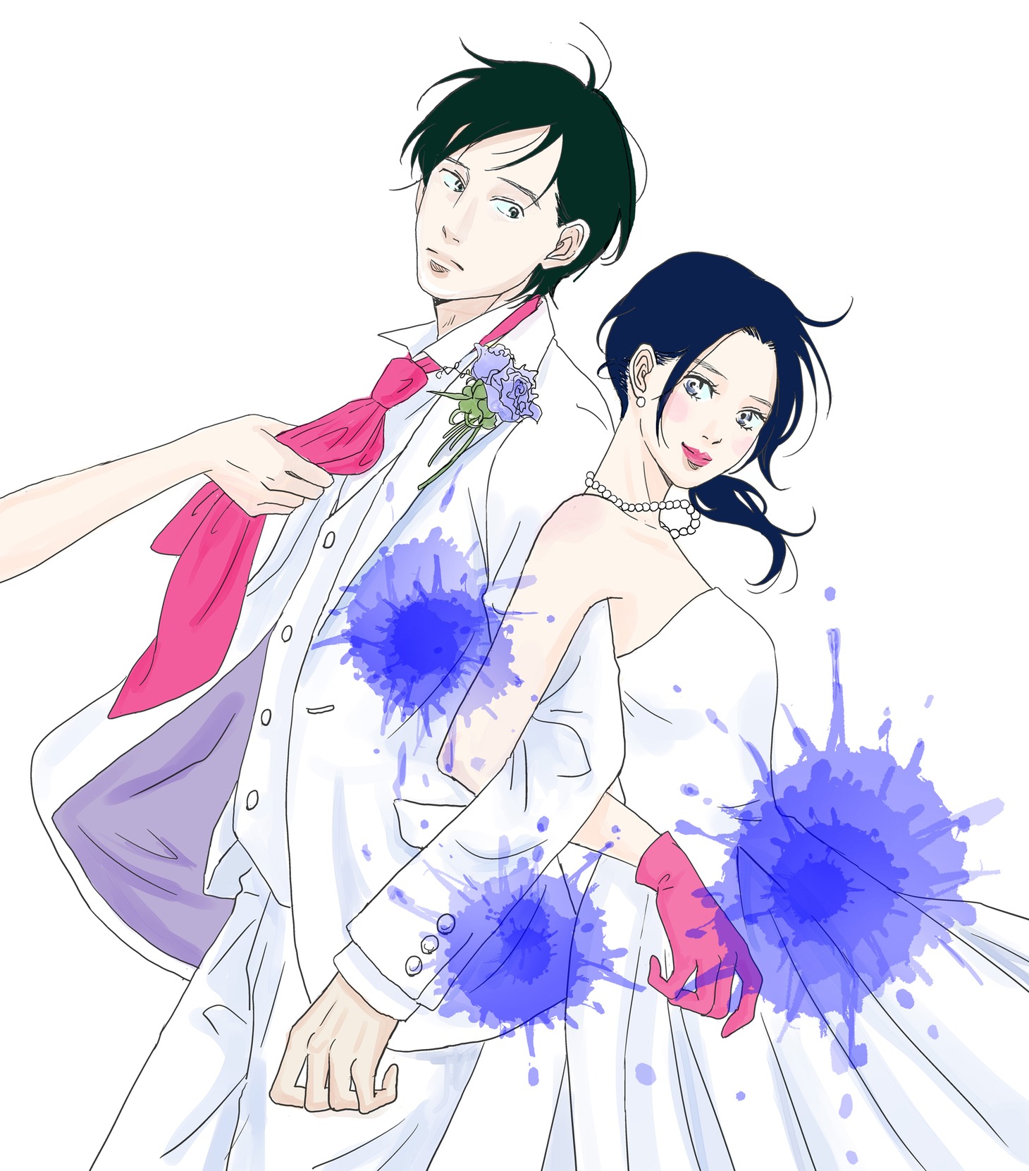 「1122」第1巻カバーイラスト (c)渡辺ペコ／講談社