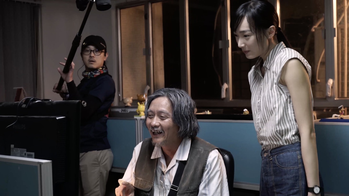 香港映画「香港の流れ者たち」メイキング写真