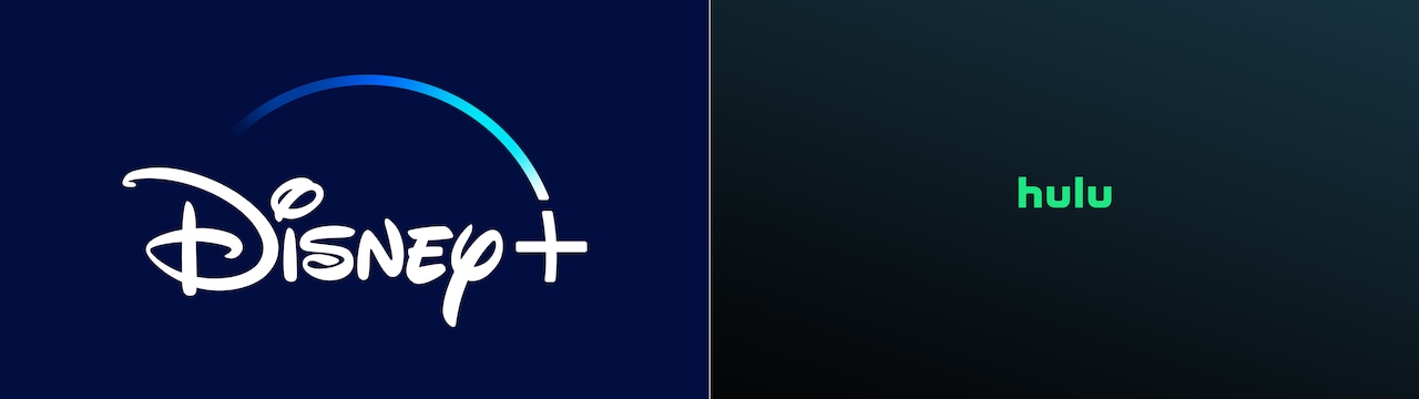 「ディズニープラス」「Hulu」ロゴ