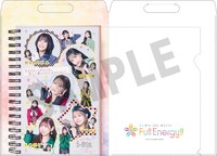 「i☆Ris the Movie - Full Energy!! -」劇場版前売り券5枚つづりの特典クリアファイル。