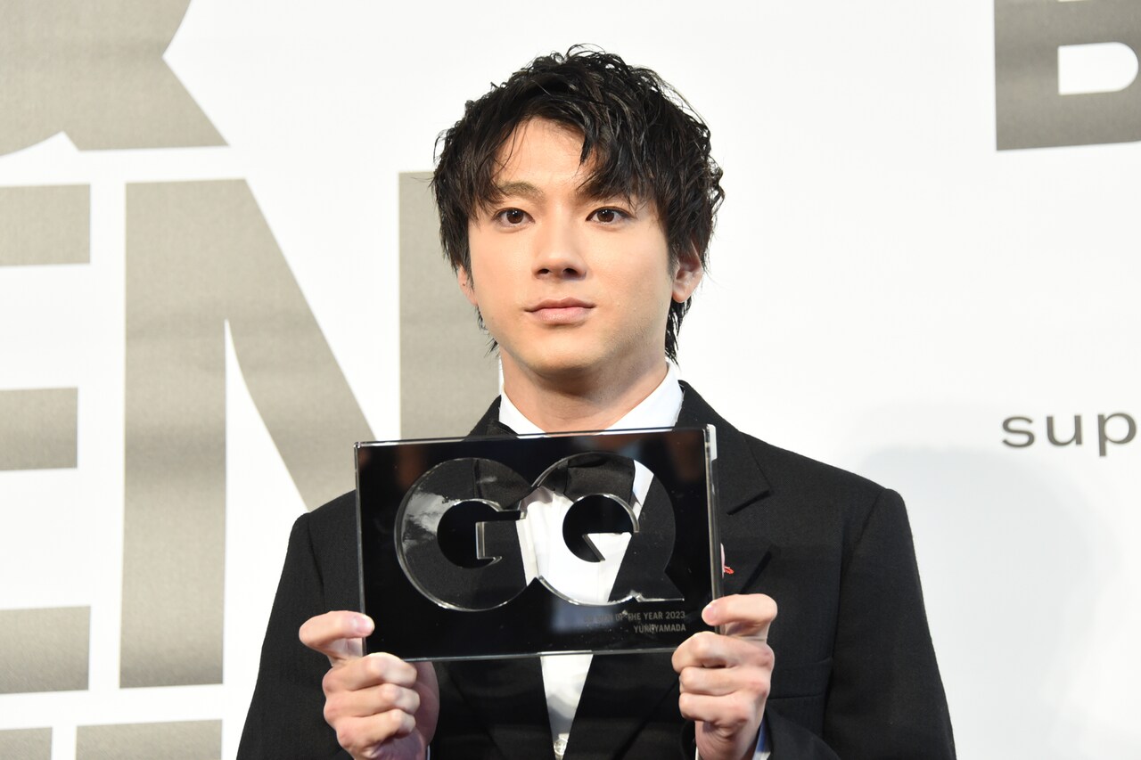 GQブレイクスルー・アクター賞の山田裕貴、“山田裕貴を応援する人すべて”にありがとう