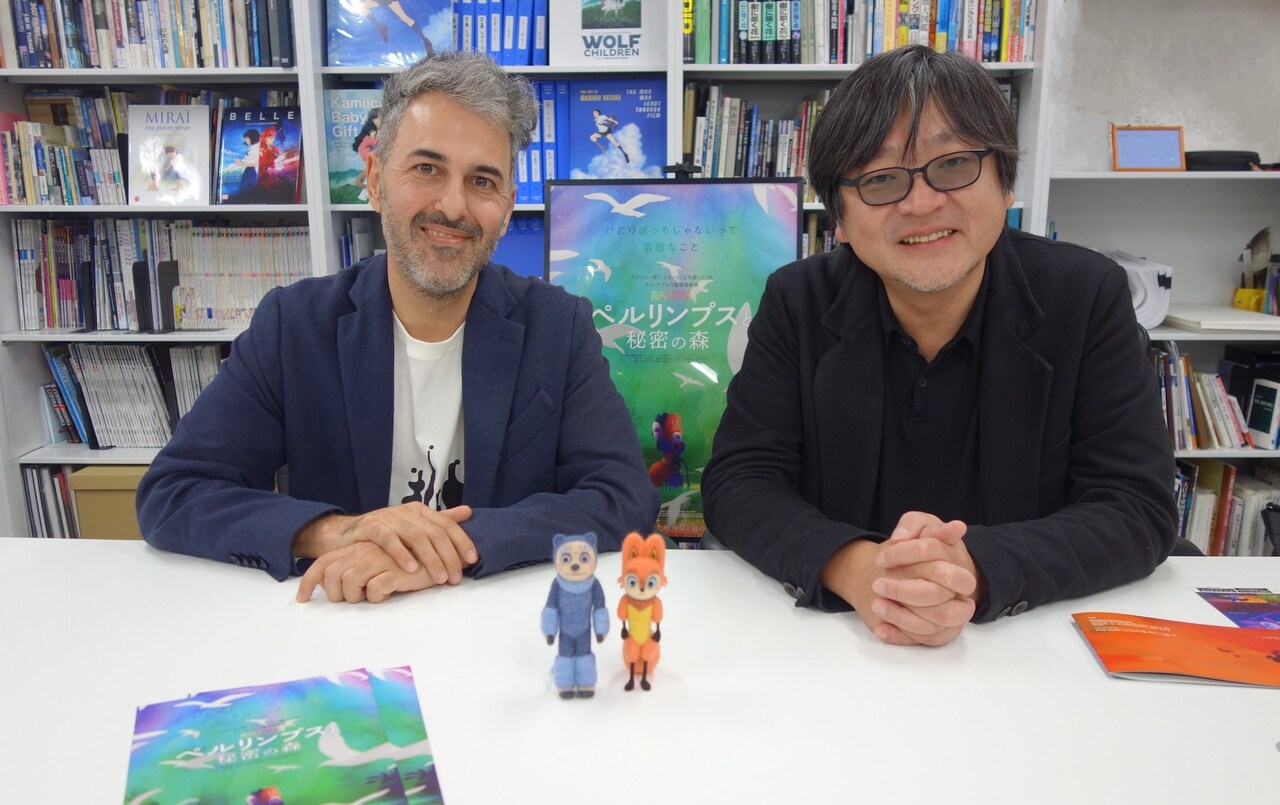 「ペルリンプスと秘密の森」監督アレ・アブレウと細田守が対談