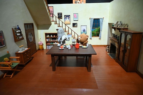 「こまねこ」で使用されたセット。