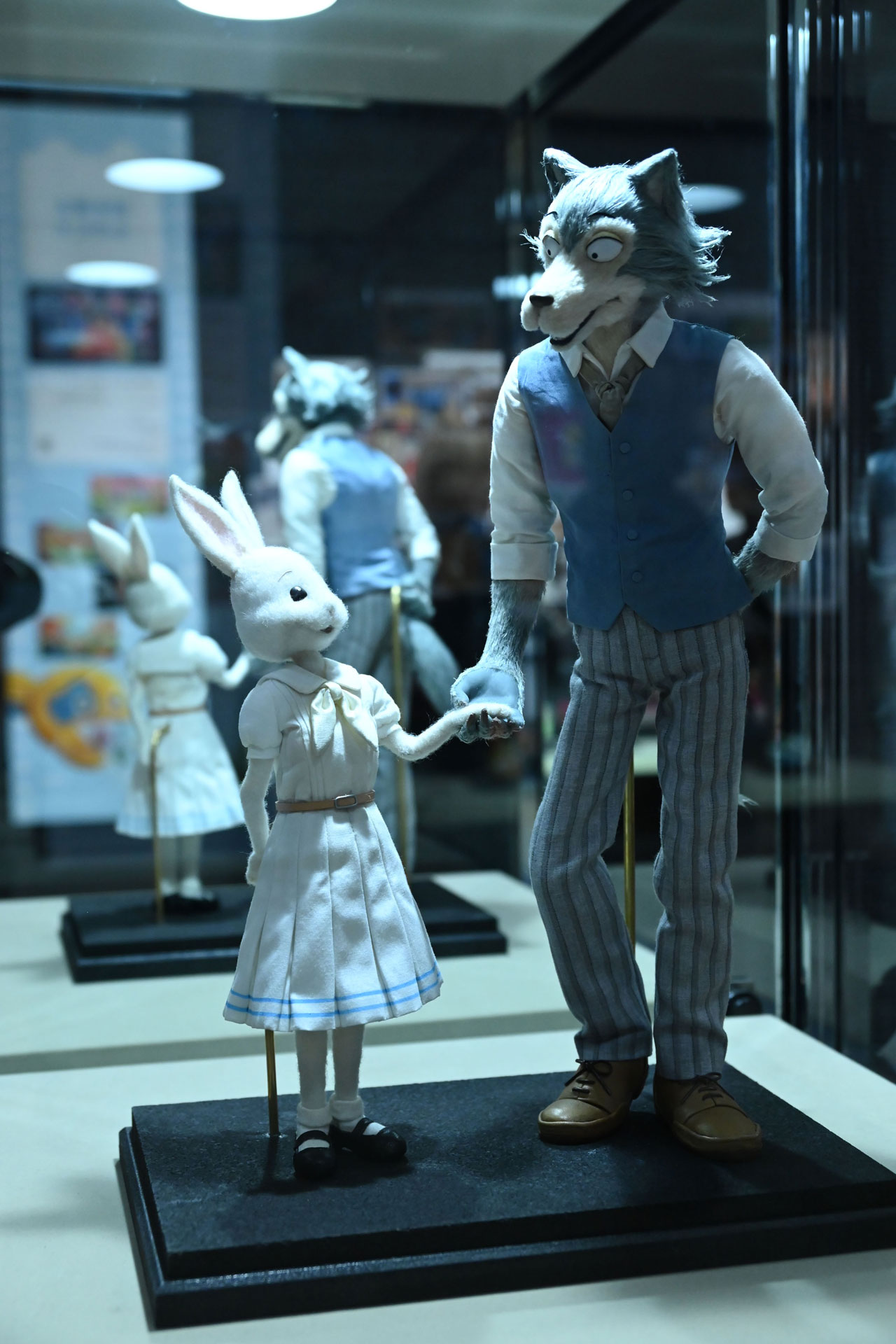 「BEASTARS ビースターズ」OPムービーで使用された人形。