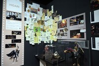 「HIDARI」展示コーナー。