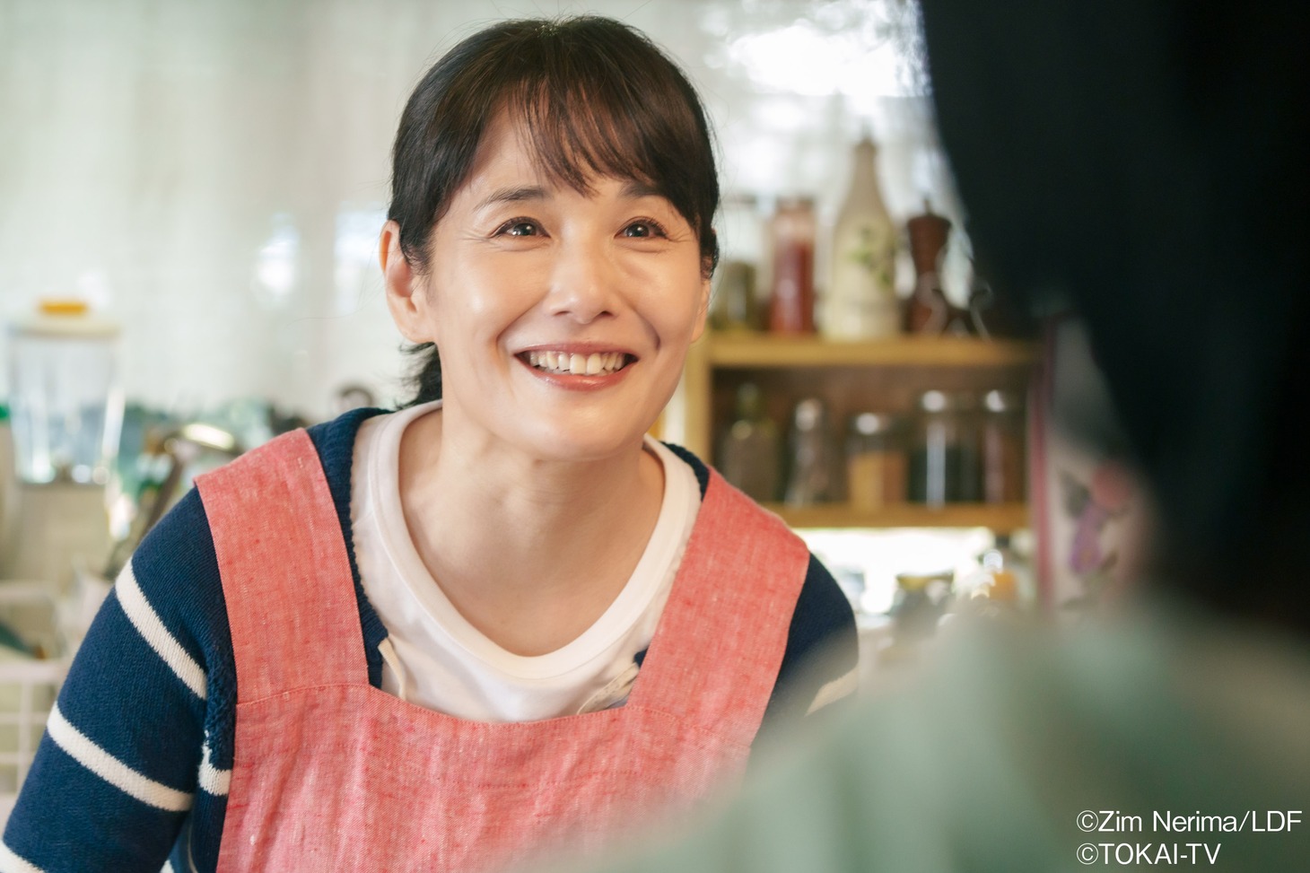 富田靖子演じる沖田美香。