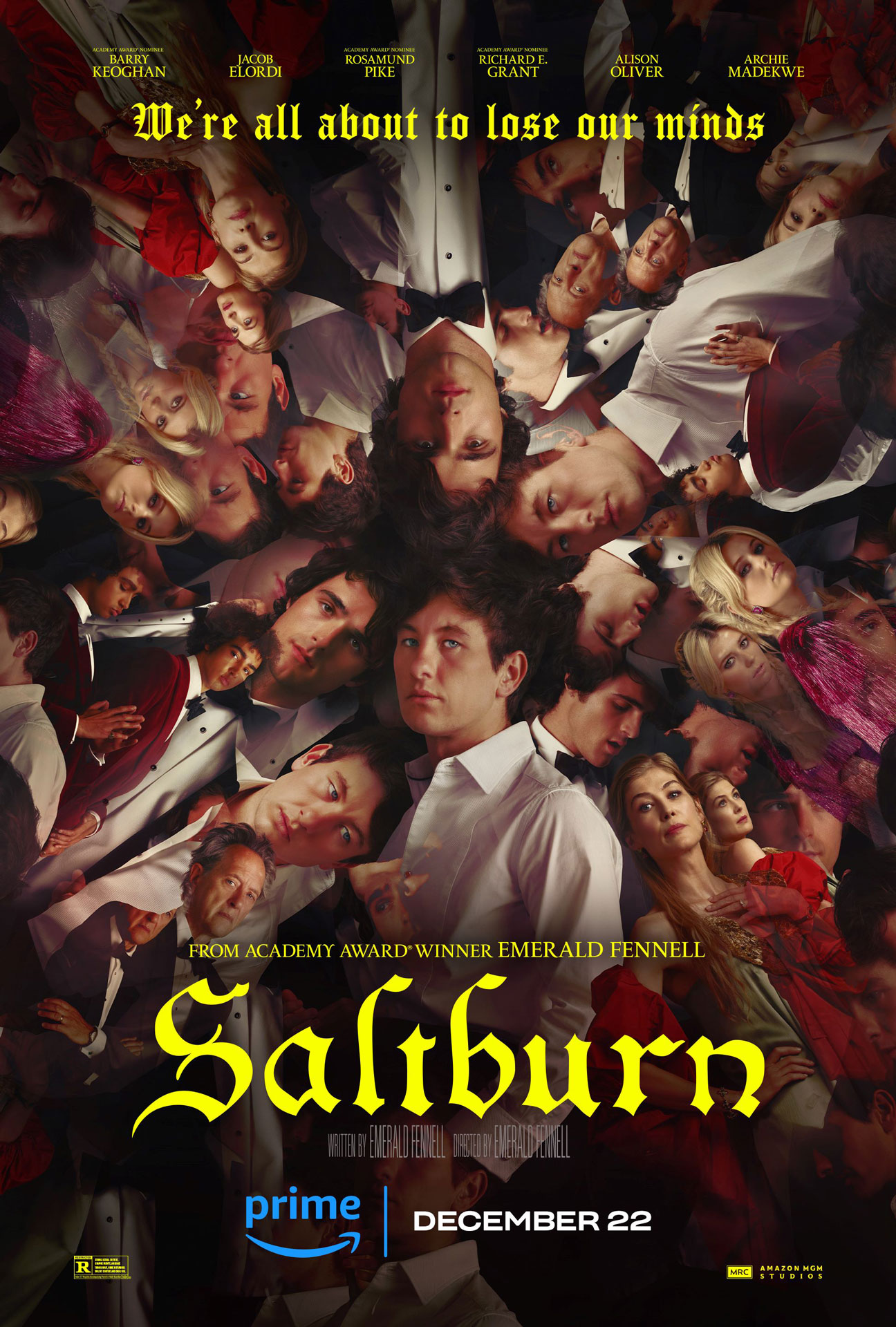 「Saltburn」ポスタービジュアル (c)Amazon Studios