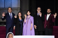 「ウィッシュ」来日スペシャルイベントの様子。