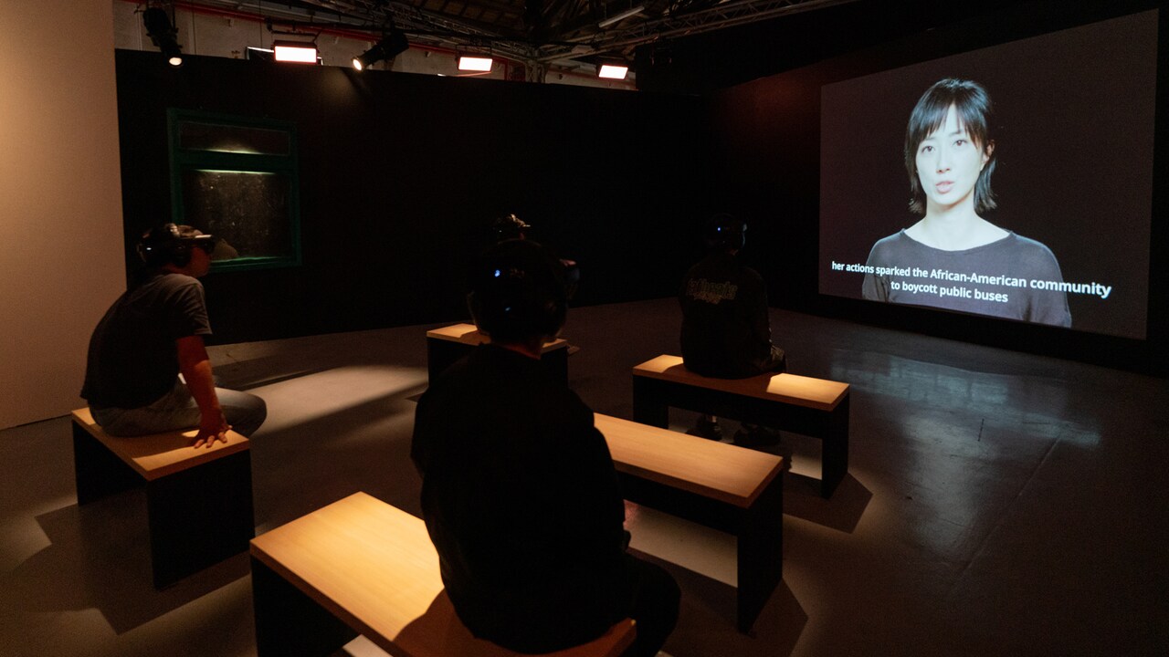 「Colored」展示スペースの様子。（写真提供：TAICCA）