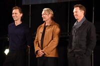 左からトム・ヒドルストン、マッツ・ミケルセン、ベネディクト・カンバーバッチ。