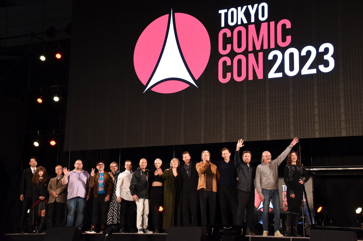 「東京コミコン2023」オープニングセレモニーの様子。