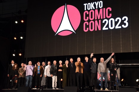 「東京コミコン2023」オープニングセレモニーの様子。